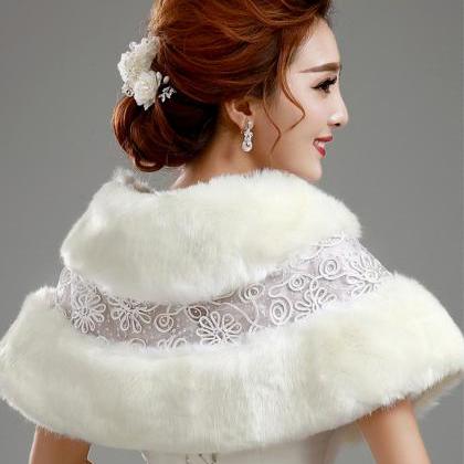 Prom Dress Fur Coat
