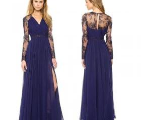 dress prom sleeve lace