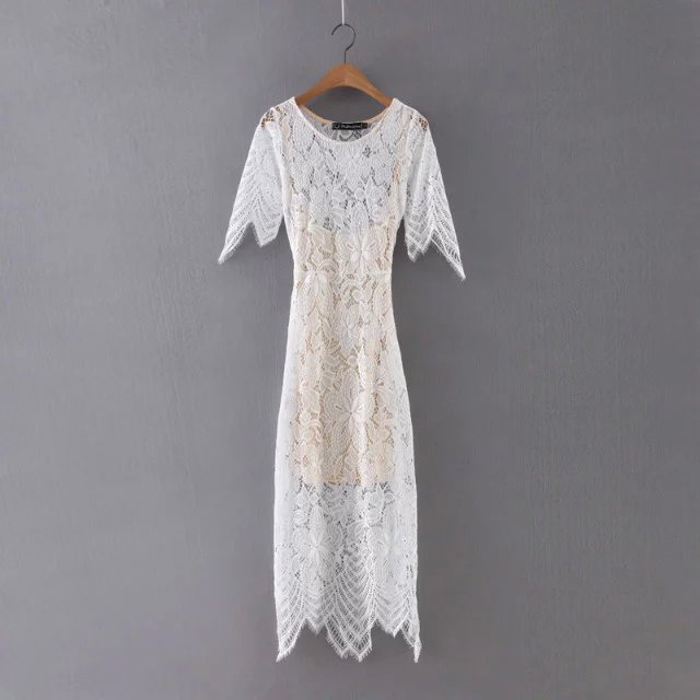 Two Piece Lace Dress With Camisole E051 on Luulla