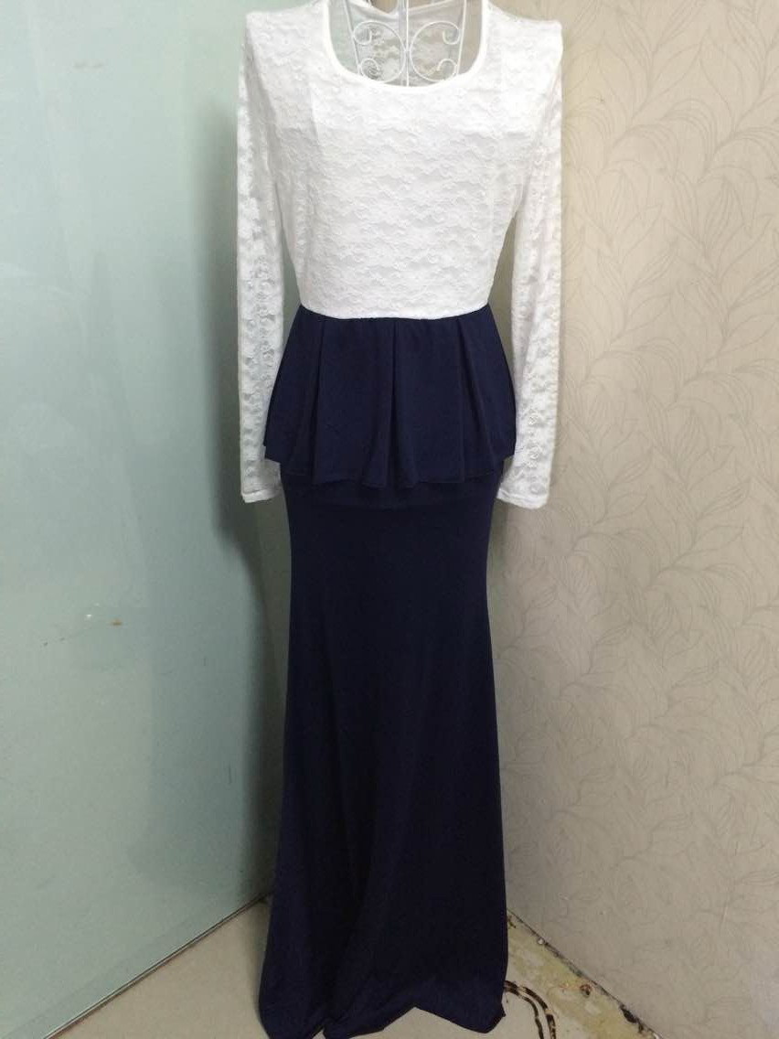 resistance bow long gown