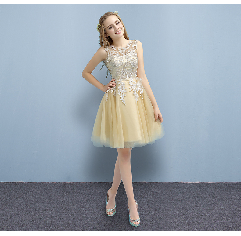 Applique Short Cocktail Dresses For Juniors, Lace Homecoming Dresses, Cute Prom Party Dress On ...