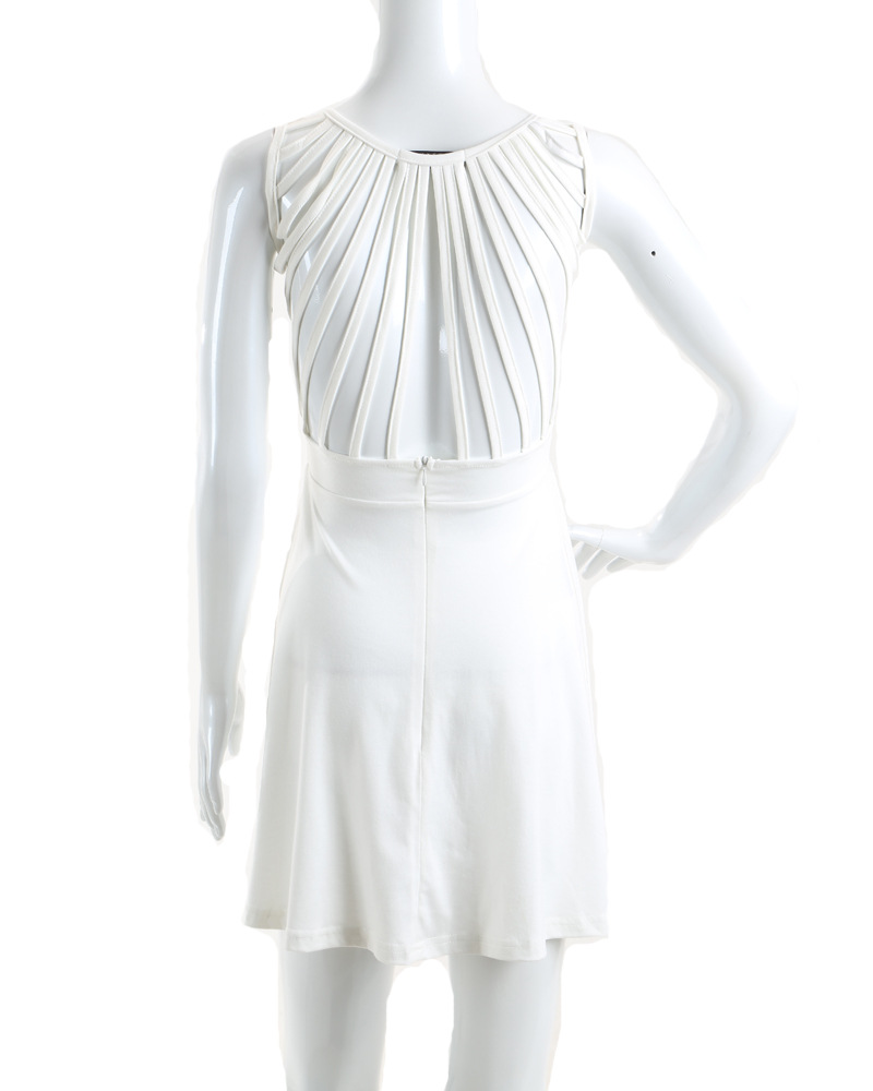Fashion Women Summer White Short Bandage Cocktail Dress E226 on Luulla